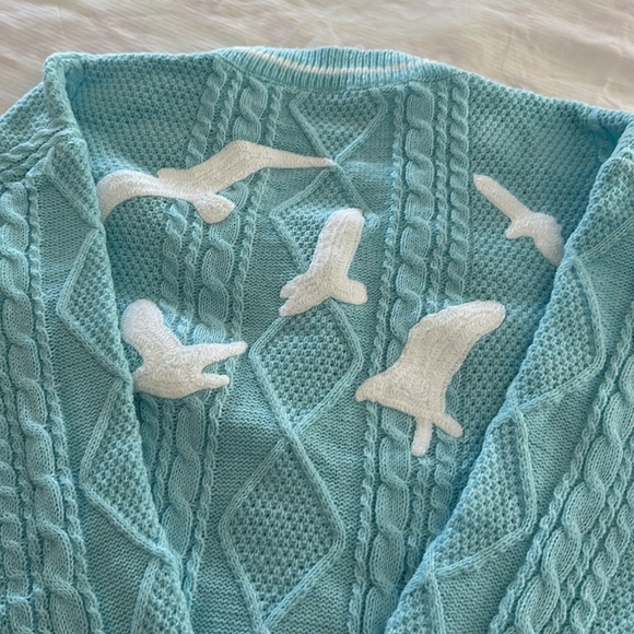 Taylor Swift Version 1989 Chunky Knit Long Sleeve Cardigan Oversized Medium NWT - Picture 5 of 9